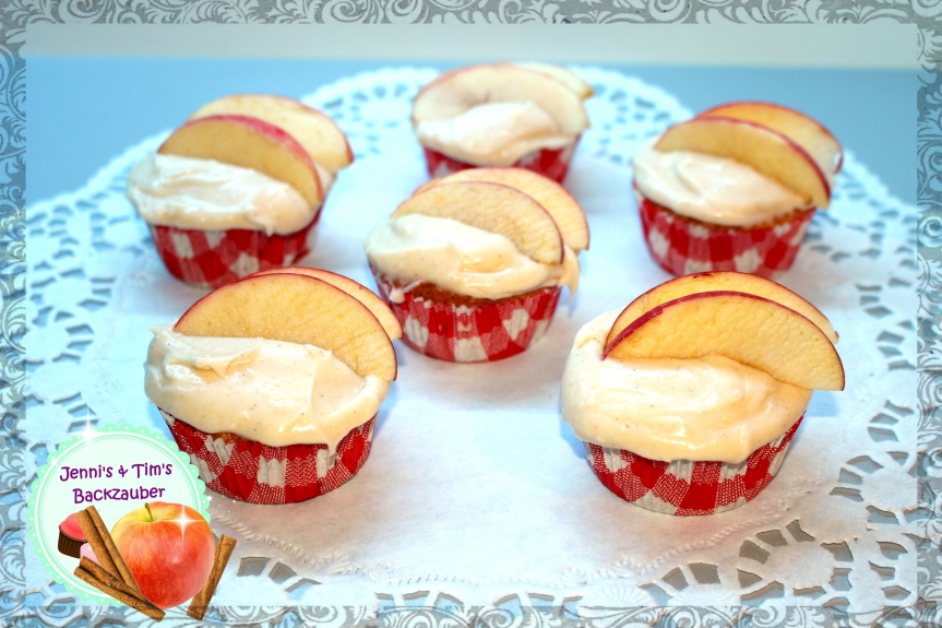Apfel-Zimt Cupcakes